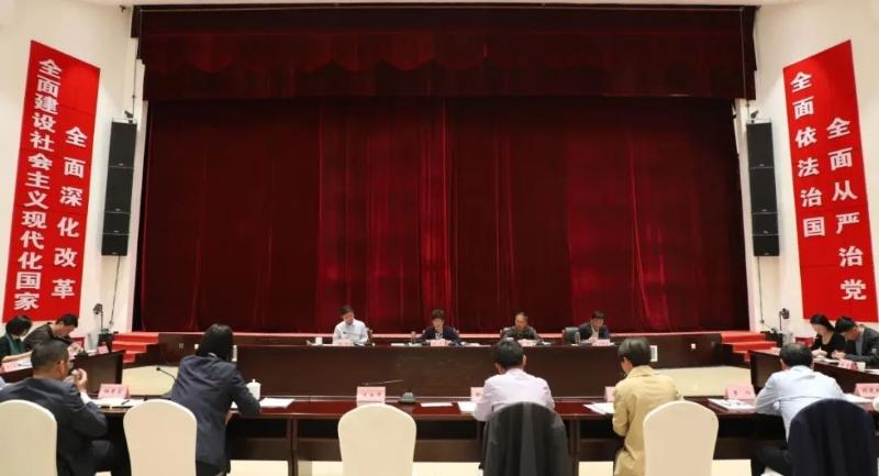 我市召开市委全面依法治市委员会第六次会议暨2022年度党政主要负责人专题述法评议会